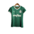 Camisa feminina verde do Palmeiras I 22/23 da Puma com detalhes em branco e logo do clube.