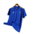 Camisa azul do Cruzeiro I 21/22 da Adidas, modelo masculino, com detalhes em dourado e nas mangas.