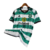 Camisa do Celtic I 23/24, verde com detalhes em branco e preto, da Adidas, para torcedores masculinos.

