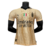 Camisa AC Milan Edição Especial 23/24 masculina, bege com detalhes em preto, estampada com logo da Puma e do time, com o símbolo da Itália no peito.