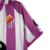 Camisa branca do Real Valladolid com detalhes em roxo, fabricada pela Kappa, modelo torcedor 23/24.

