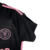 Camisa feminina do Inter Miami II 23/24, preta com detalhes em rosa, fabricada pela Adidas.

