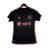 Camisa feminina do Inter Miami II 23/24, preta com detalhes em rosa, fabricada pela Adidas.