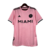 Camisa rosa do Inter Miami I 23/24, modelo torcedor masculino da Adidas, com detalhes em preto e logo do time.