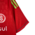 Camisa de goleiro vermelha do Internacional, com detalhes em verde e branco, da Adidas, modelo 23/24 para torcedores masculinos.

