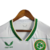 Camisa branca da Seleção da Irlanda II 23/24 com detalhes verdes e laranja, fabricada pela Castore.

