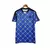 Camisa de treino Azul do Schalke 04, com detalhes em branco e preto, modelo masculino da Adidas.