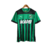 Camisa do Sassuolo I 23/24, modelo torcedor masculino, verde com detalhes em preto e branco, com logo da Puma e patrocínio da Mapei.