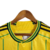 Camisa amarela da Seleção Jamaica I 23/24, com detalhes em verde e preto, da Adidas