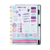 Caderno Inteligente Lest Glitter Neon Black Médio 80F CI - comprar online