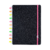 Caderno Inteligente Lest Glitter Neon Black Médio 80F CI