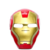 Careta Rigida Plastica Premium Iron Man (1un)