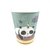 Vaso Polipapel Panda Metal (6un)