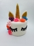 Adorno Torta Falsa Torta Unicornio Baja (1un) - comprar online