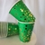 Vaso de Polipapel 240cc Verde con Estrella Dorado (8un.) - comprar online