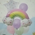 Set Globos Arco Iris Pastel (7un) en internet