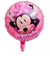 Globo Mylar 18" Redondo Minnie Rosa (1un)