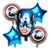 Set Globos Mylar Capitan America (5un)