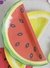 Plato Postre 17Cm Polipapel Con Forma Sandia (6un)