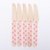 Cuchillo Bamboo Lunares Rosa (10un)