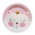 Plato Polipapel 17cm Gatita Kitty (6u) - comprar online