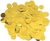 Confetti Redondo Metal Oro 5 Gs (X1)