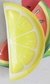 Plato Postre 17Cm Polipapel Con Forma Gajos Limon (6un) - comprar online