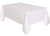 Mantel Rectangular Plastico Blanco (1un)