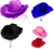 Gorro Premium Cowboy Varios Colores Con Plumas (1un) - comprar online