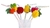 Sorbete Flexible Decorado con Frutas (20un)