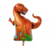 Set Globos Mylar Dino T- Rex (5un) en internet