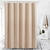 Cortina de Baño Antihongos PVC Beige - PixelArg 