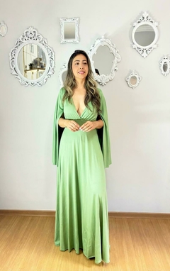 Vestido Festa Verde Oliva - comprar online