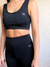 Top Deportivo Espalda en U Negro - comprar online