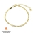 Pulseira Grumet Banhada em Ouro 18k