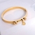 Bracelete com Pingente Banhado em Ouro 18k - Edera Joias