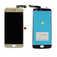 FRONTAL MOTOROLA G5 PLUS INCELL SEM ARO - DOURADO