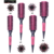 Kit 4 Escovas Profissional Rosa Cerdas de Javali + 6 Clip De Carbono na internet