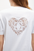 REMERA HEART BLANCO (225CRE0705) en internet