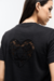 REMERA HEART NEGRO (225CRE0701) - comprar online