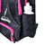 Mochila Infantil com Compartimento Térmico e Divisões - Preto com Detalhes Rosa - Atletinhas | Loja Infantil - Brinquedos, Roupas e Acessórios