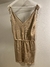 Vestido tejido beige