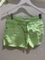 Short jean verde flúor KSK