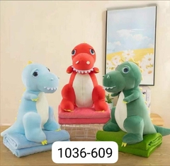 PELUCHE DINO CON MANTA