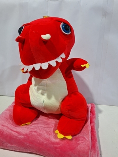 PELUCHE DINO CON MANTA - comprar online