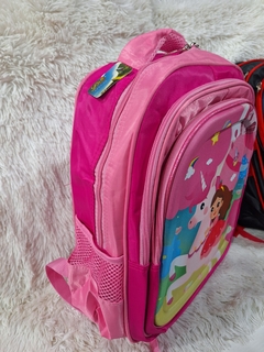 MOCHILA INFANTIL KAWAI 3 CIERRES