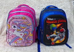 MOCHILA INFANTIL KAWAI 3 CIERRES