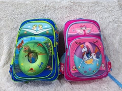 MOCHILA INFANTIL KAWAI D.DONA 3 CIERRES