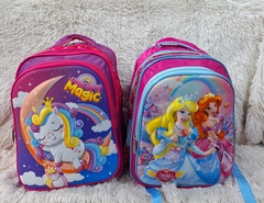 MOCHILA INFANTIL 3 CIERRES C/RELIEVE - tienda online