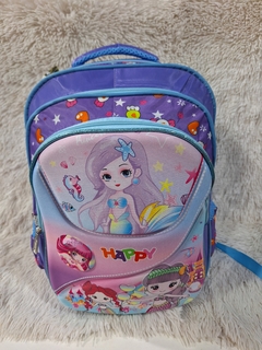 MOCHILA KAWAI INFANTIL C/RELIEVE 3 CIERRES en internet